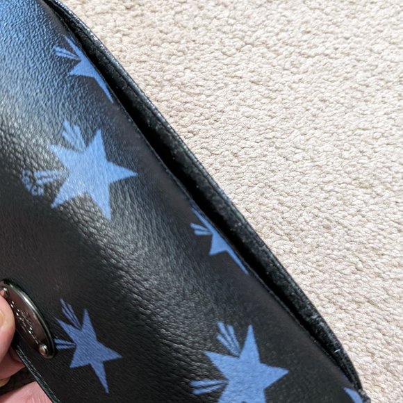 Coach envelope wallet star canyon print w/ removable zip insert - Picture 14 of 16